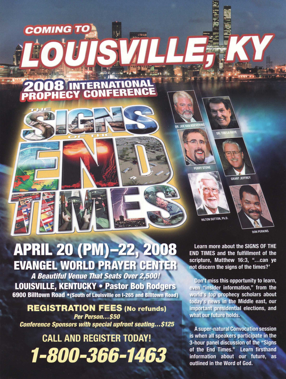 God's News Behind the News 2008 Bible Prophecy Conference