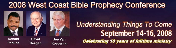 2008 According To Prophecy Ministries Bible Prophecy Conference Itinerary
