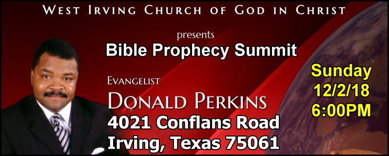 11th Annual West Irving COGIC Bible Prophecy Conference
