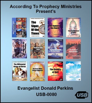Bible Prophecy God's Order of Events - 12 USB Video Messages