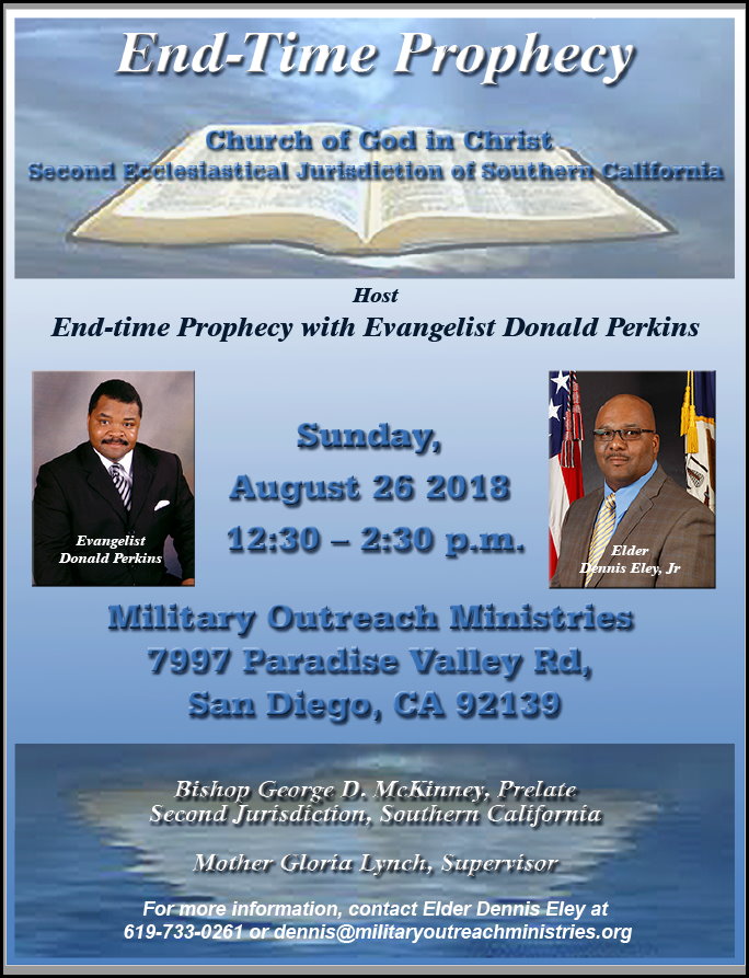 2018 Military Outreach Ministries Bible Prophecy Meeting