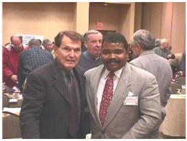 Dr. Tim LaHaye & Evangelist Perkins at the 9th Annual Pre-Trib Conference