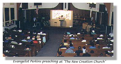 Evangelist Preaching at 