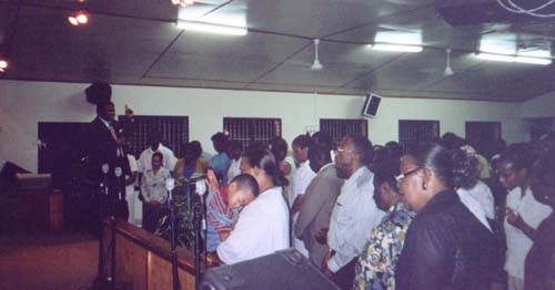 Altar Call in St. Marrteen