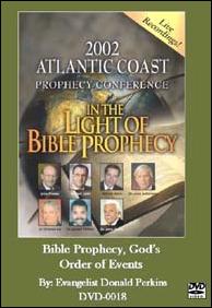 BIBLE PROPHECY GOD'S ORDER OF EVENTS DVD