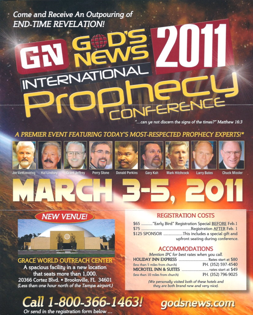 God's News Behind the News 2011 International Prophecy Conference