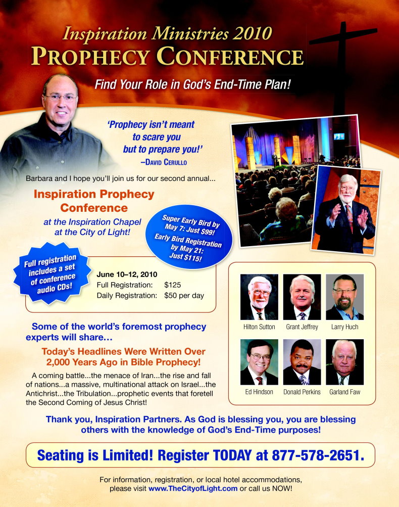 Inspiration Ministries 2010 Prophecy Conference
