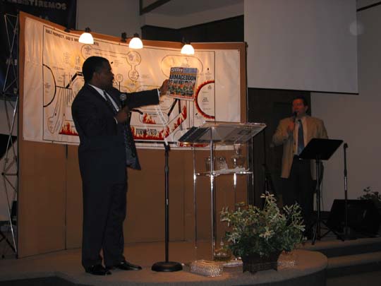 Preaching in Spanish Church